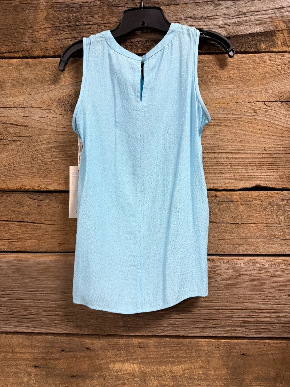 NWT Etcetera Hydra Sleeveless Top, Aqua, Size 2